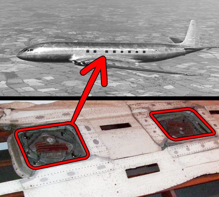 Airplanes windows