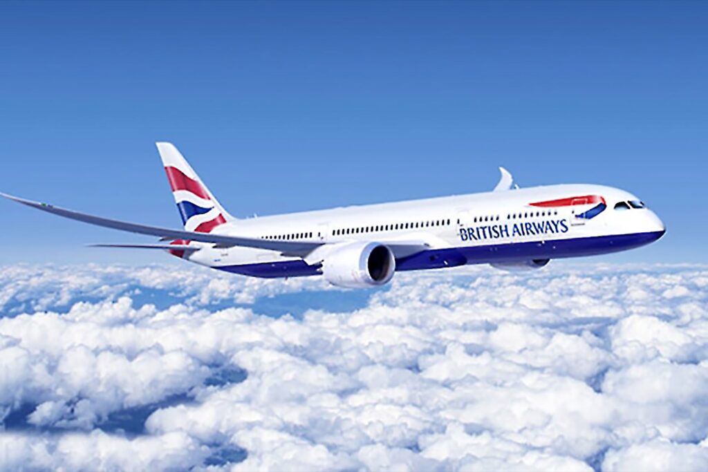 British Airways B737