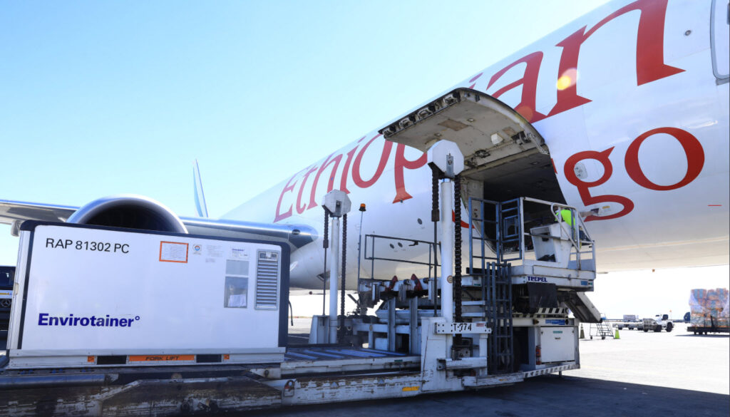 Ethiopian Airlines Cargo Plane